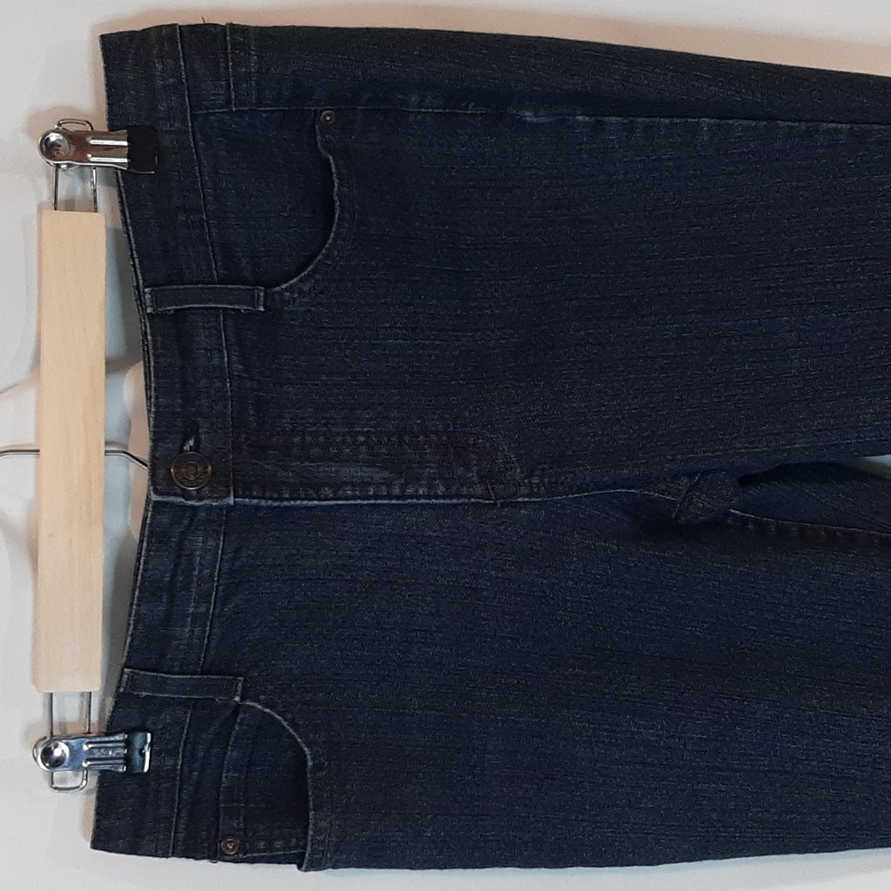 HANNAH Size 10 boot cut mom blue womans jeans pants measurements in pic